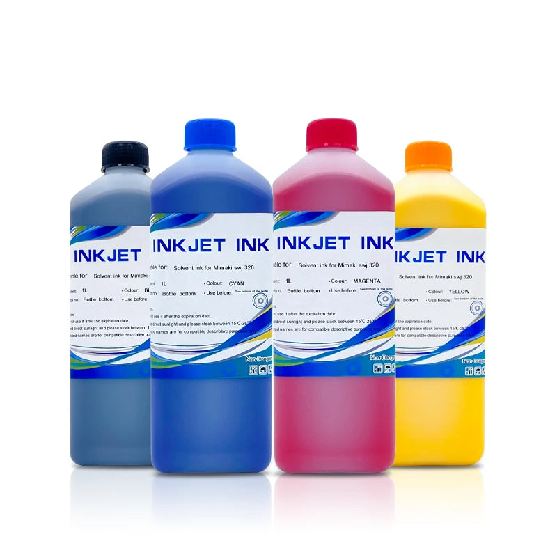 1000ml New Arrival Vivid Color Solvent Ink for Mimaki Konica Spectra Star Fire Print Head Outdoor Advertisement Digital