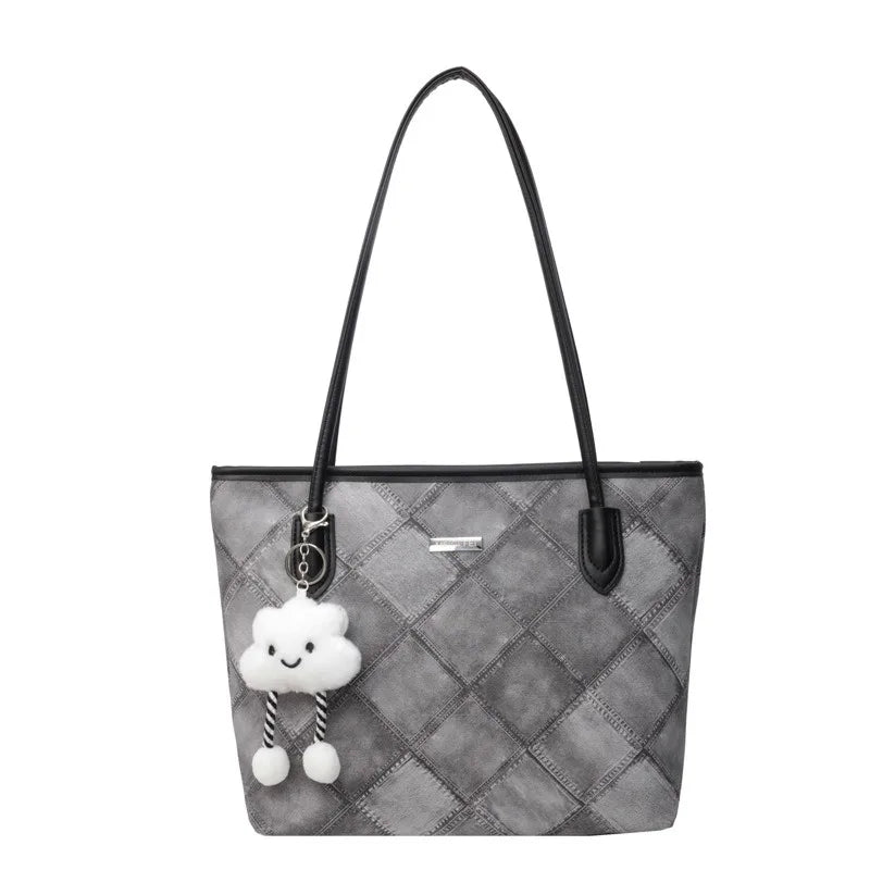 New Large Capacity Women PU Leather Handbags Fashion Ladies Big Shoulder Messenger Bags Casual New Female Tote Shopping Bag