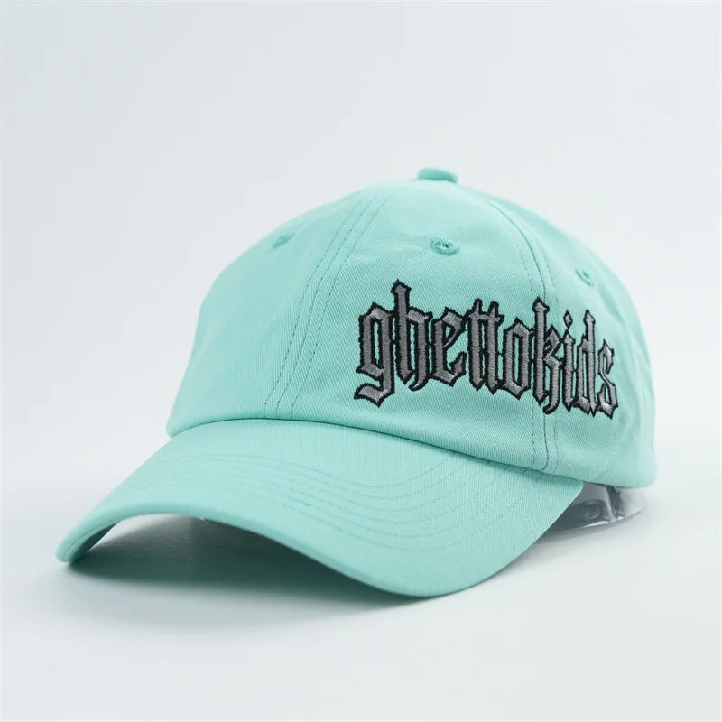 Yukaihe Wholesale Unstructured Custom Dad Hat Embroidery on Front and Side Unisex Dad Hat Custom  6 Panel Cap