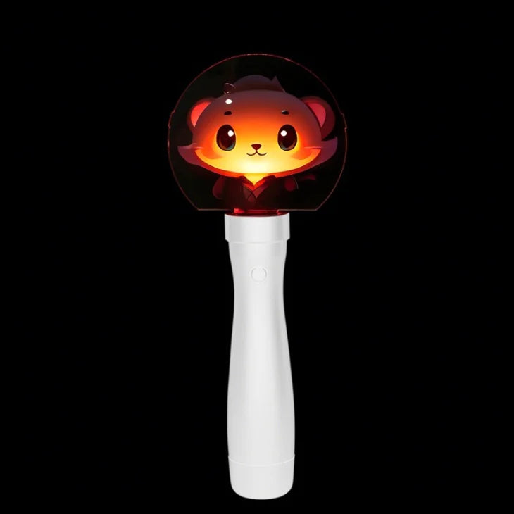 Custom Logo LED Color Changing Party Light Stick OEM Shape Acrylic Glowing Light Stick