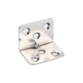 Custom Counterbore Design Stainless Steel Angle Iron Closet Book Shelf Support Bracket
