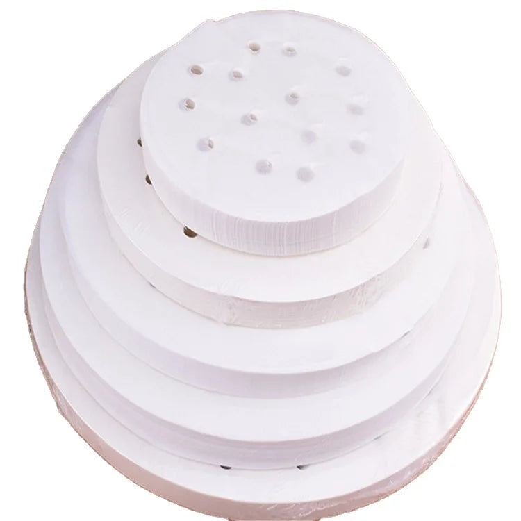 Custom Disposable Bakeware Rectangle Dot Paper Cake Pan Square-Shaped Bakery Tray for Food for Baking & Cooking