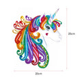 Diamond Painting Stickers Refrigerator Stickers Children's Educational Toys 5D Diamond Paintby Number Set Plus Size Sticker