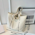Large Cartoon Shoulder Sublimation Zipper Customizable Printed Logo Canvas Tote Bag