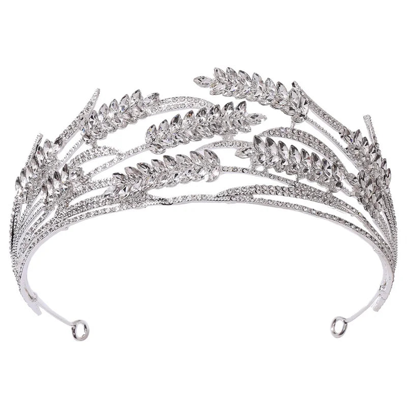 Fashion New Design Crystal Crown Queen Crown Tiaras Bridal Crown MegaBDM