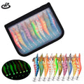 Portable Durable Waterproof Squid Hook Jigs Fish Lures Packaging Fishing Lure Bag With Zipper