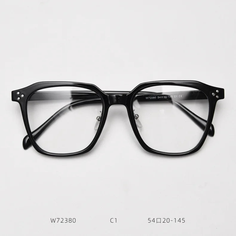 TR90 Retro Square Anti Blue Light Optical Glasses Frames for Men Women Fashion Prescription Office Computer Eyeglasses