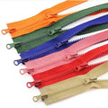 Hengda Zipper Superior Quality Resin Double Open Letter Teeth Best Price Eco-Friendly Special Zipper Stickers