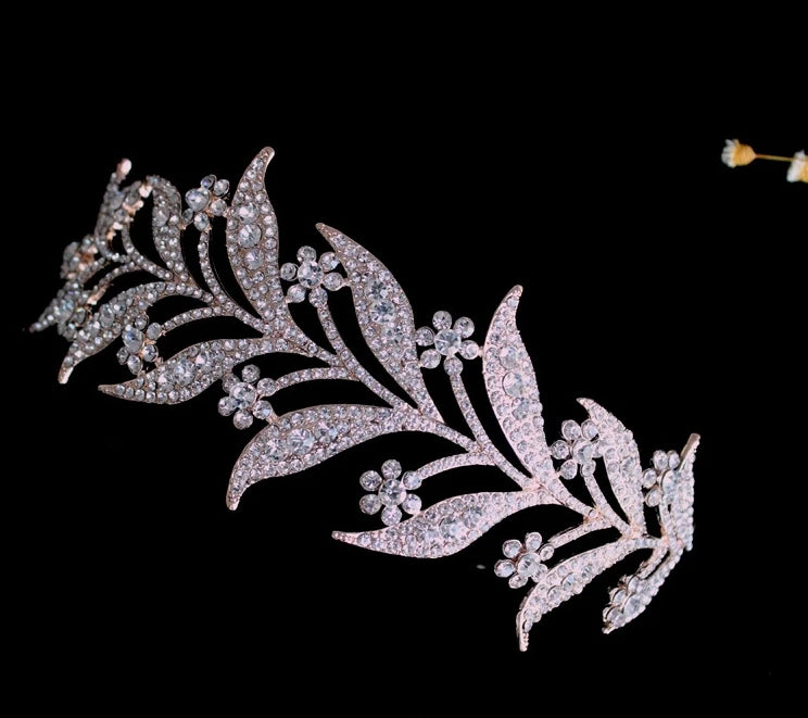 Popular Hair Accessories Wedding Headwear Pearl Bridal  Hair Band Girls Hair Headband Rhinestone Headbands Fashion Jewelry
