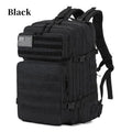 Unisex Large Capacity 3P Nylon Tactical Backpack Waterproof Design for Outdoor Sports Travel Camping
