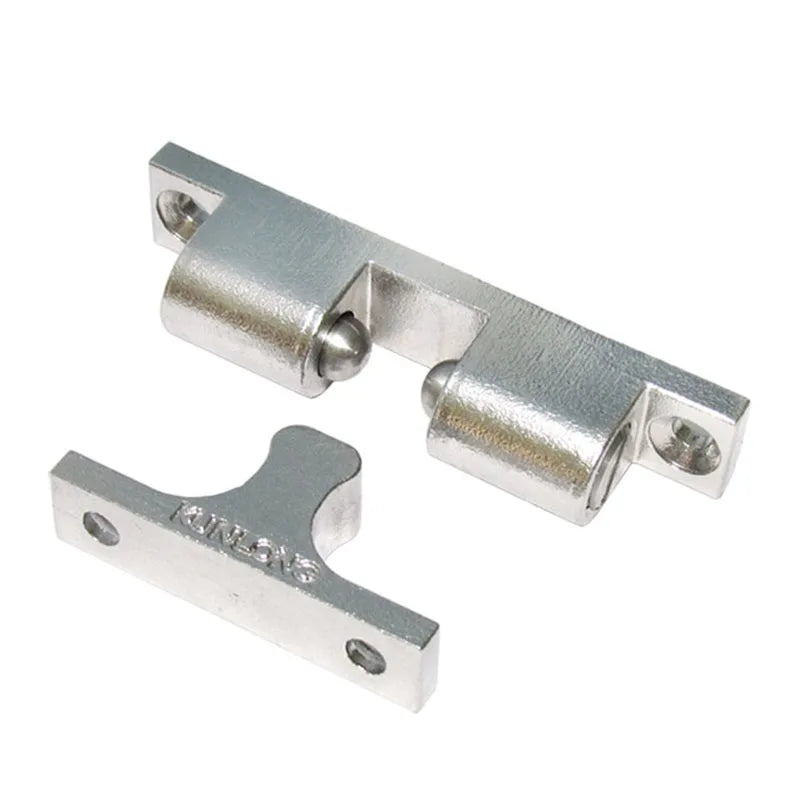 SK5-017S Stainless Steel Polished Finish Elevator Latch Floor Knob Door Stop/Catch for Cabinets