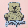 Embroidery Chenille Patches Bear Design Badges for Shirts and Hoodies