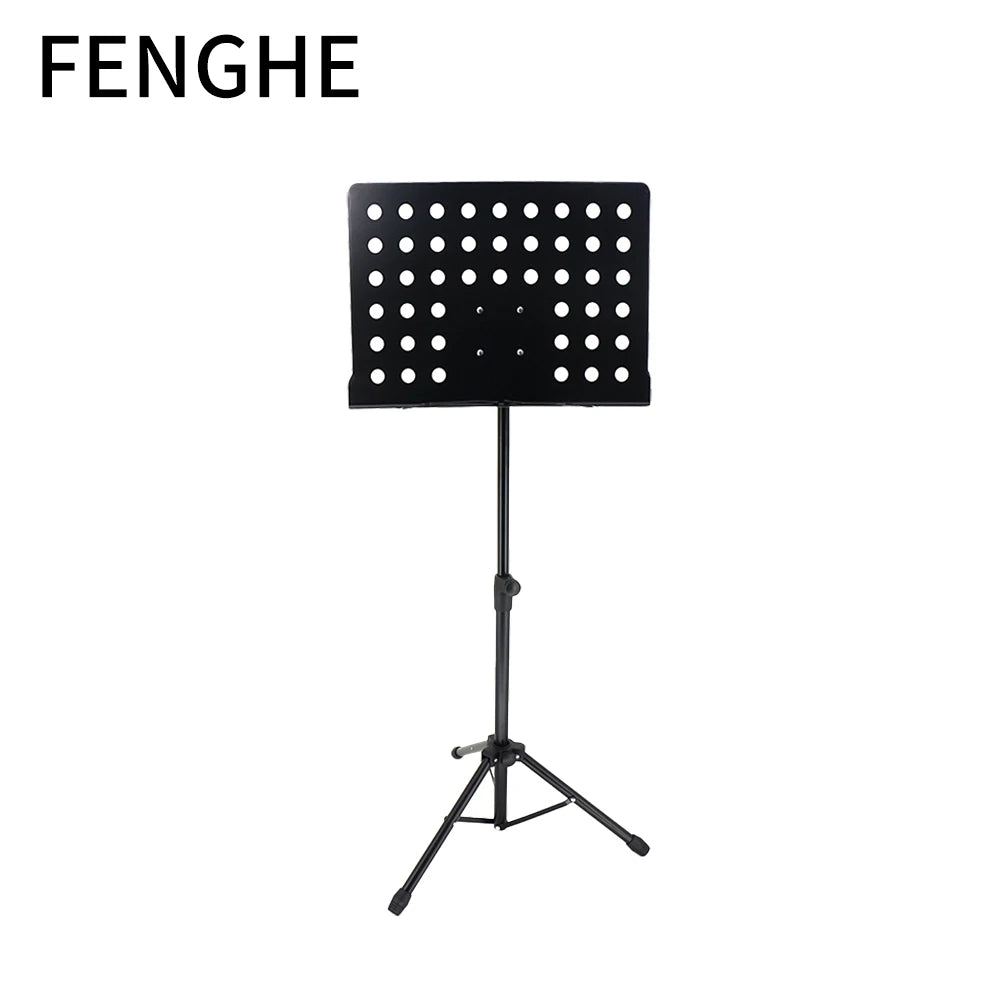 Factory Custom Large Metal Music Stand for Sheet Music High Quality Musical Instrument Accessories MegaBDM
