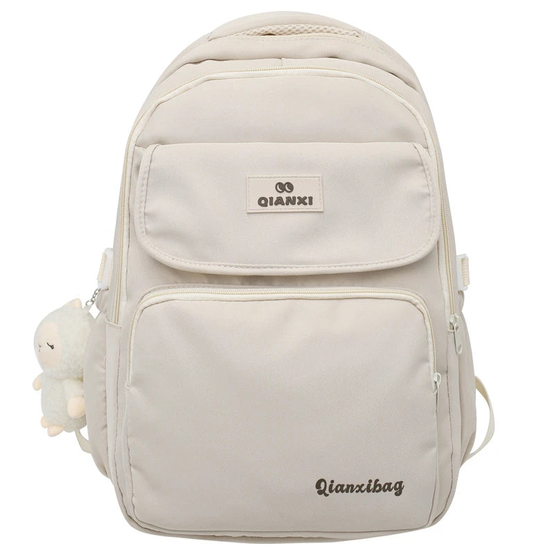 Backpack Stylish Simple and Versatile Large Capacity Travel Backpack Student Bag One Piece Dropshipping 3212