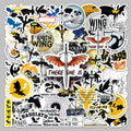 50PCS Factory Direct Sales Toy Stickers Uv Printing Personalized Customized Affordable Fourth Wing Stickers