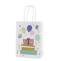 Factory Wholesale Kids Kraft Paper Gift Bag with Handle for Candle and Craft Use Elegant Candy Packaging