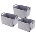 Foldable Organizing Felt Storage Box Baskets