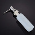 Brass Finished Metal Modern Bathroom Hand Foam Soap Dispenser Freestanding Built Counter Top 2306R Square Pump