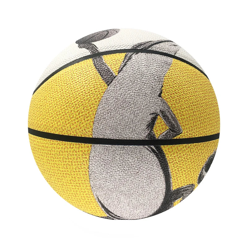 Wholesales Customization Basketball Sport Balls Price Quality Leather Customized Logo Indoor Gift Ball Durable Butyl Bladder Gym