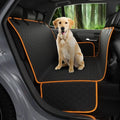 3 Layers Pet Car Seat Cover Waterproof Dog Back Seat Covers for Dogs Black Rich Customized PE Bag Solid Nylon Mechanical Wash
