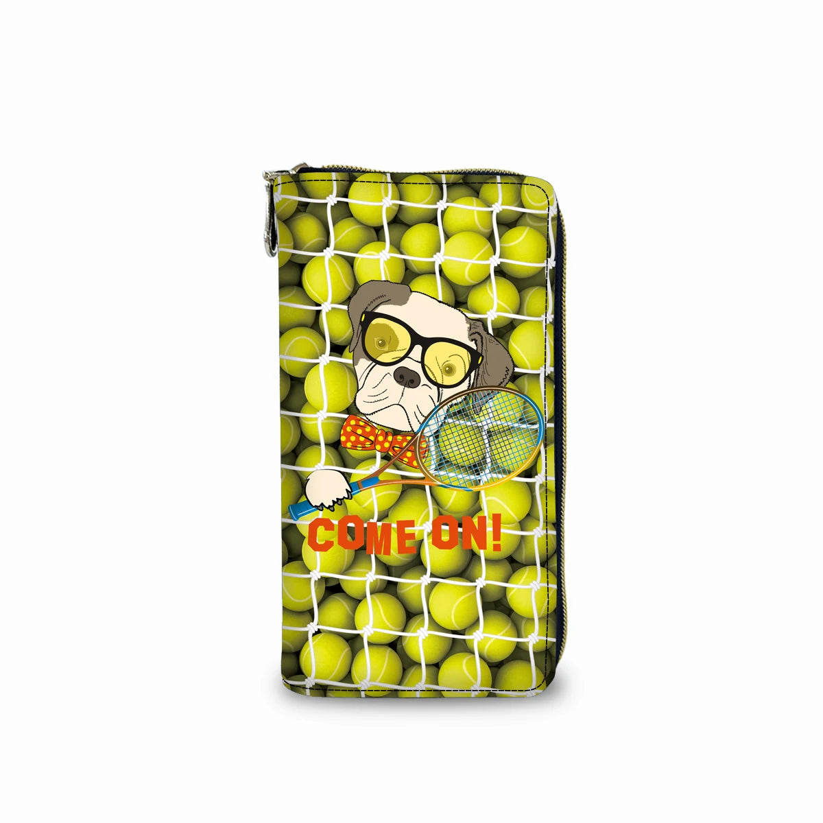 Fashionable Multifunctional Faux Leather Women's Wallet with Zipper Closure  Lining  Length Custom Pattern