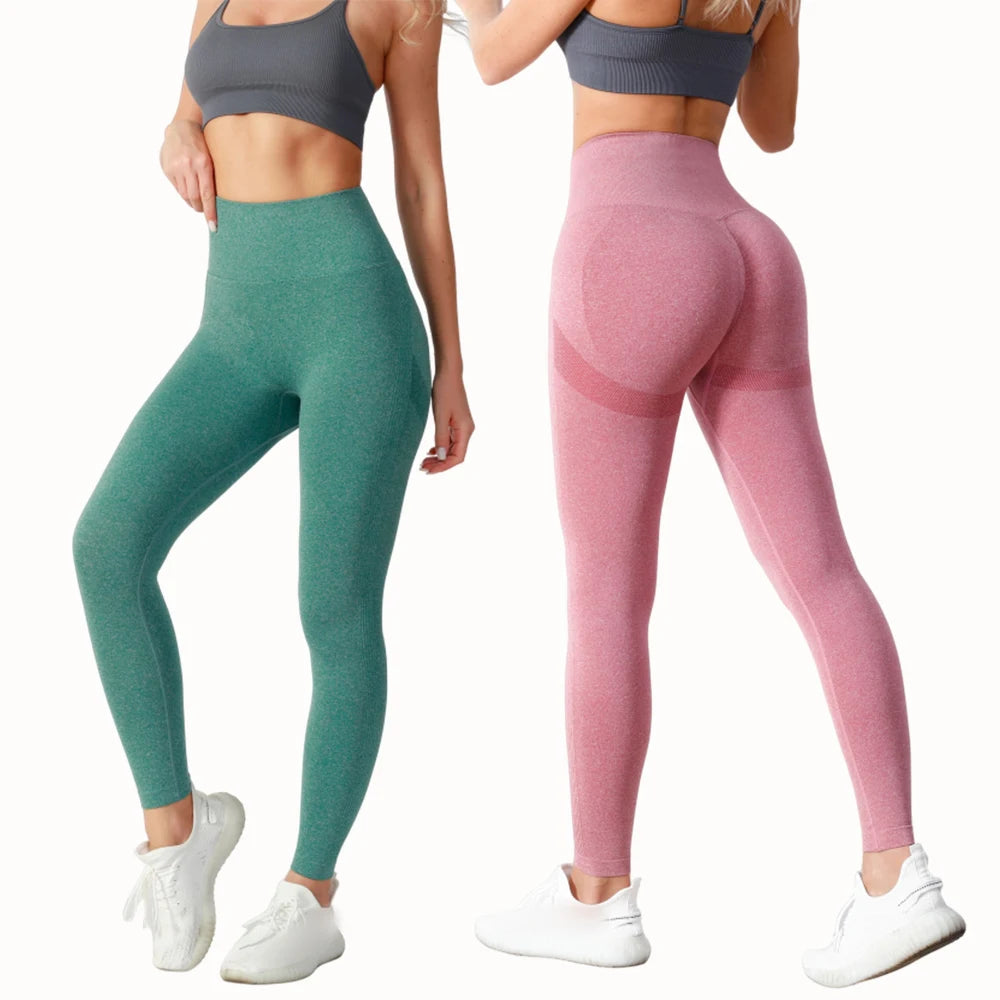 Wholesale Gym Scrunch Butt Lifting Leggings Tummy Control Shaper Elastic Yoga Pants for Women