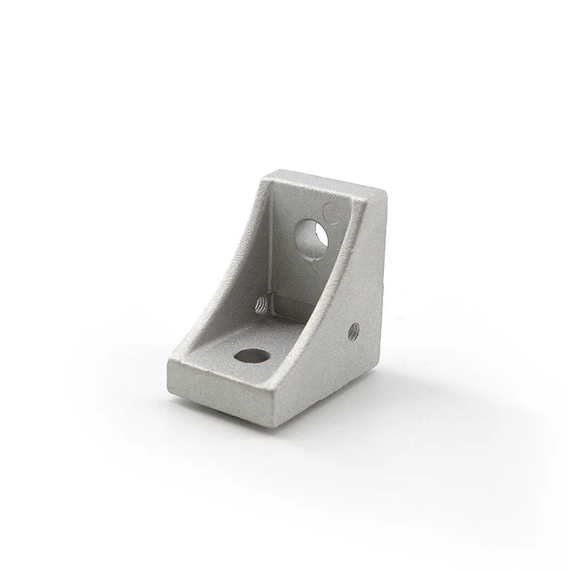 #1032  Factory Extruded Aluminum Angles Die Cast Aluminum Bracket  3043A 10 Slot for Machine Frames/Conveyors