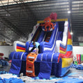 Factory OEM Large High-rise Double Waterway Inflatable Water Slide Octopus Shape for Children Adults