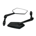 RIDERACE Bicycle Scooter Handlebar Rearview Mirror Road Bike Wide-Range Reflector Universal Outdoor Cycling Adjustable Mirrors