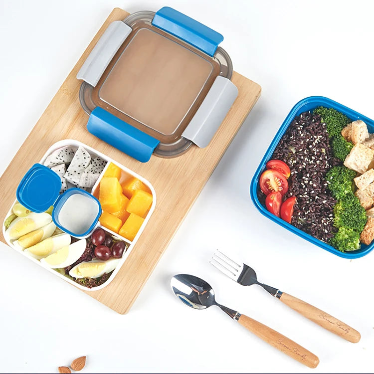 Top Sale Airtight Glass Lunch Box Compartment Meal Prep Food Storage Containers Lids Bento Style-Quality Meal Prep Solutions