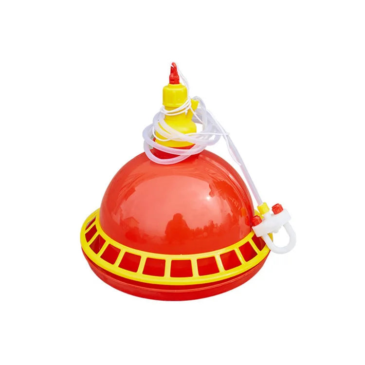 Farm Animal Poultry Drinker Plastic Chicken Feeders and Drinkers Automatic Chick Plasson Bell Drinker