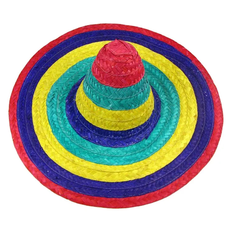 Wholesale Popular Big Straw Hats Customized Big Sombrero Straw Hats