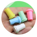 Assorted 100Pcs/Bag Resin Coffee Cup Ornaments Sweet Dessert Cafe Mug Cup Slime Charms Cabochons Craft Supplies