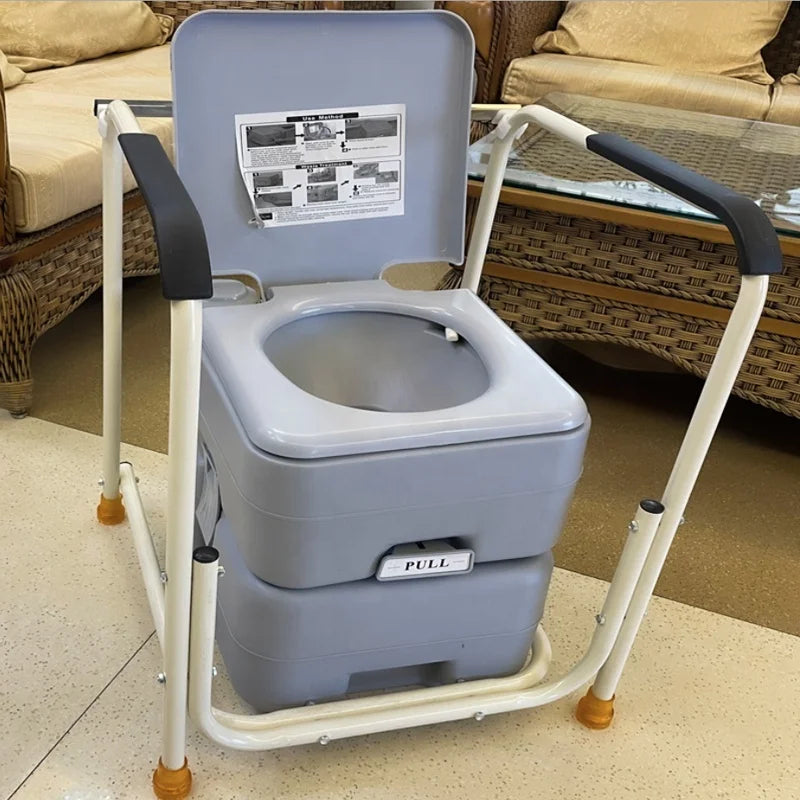 Portable Toilets Outdoor Camping Small Portable Boating Traveling Toilet Plastic Mobile Toilet