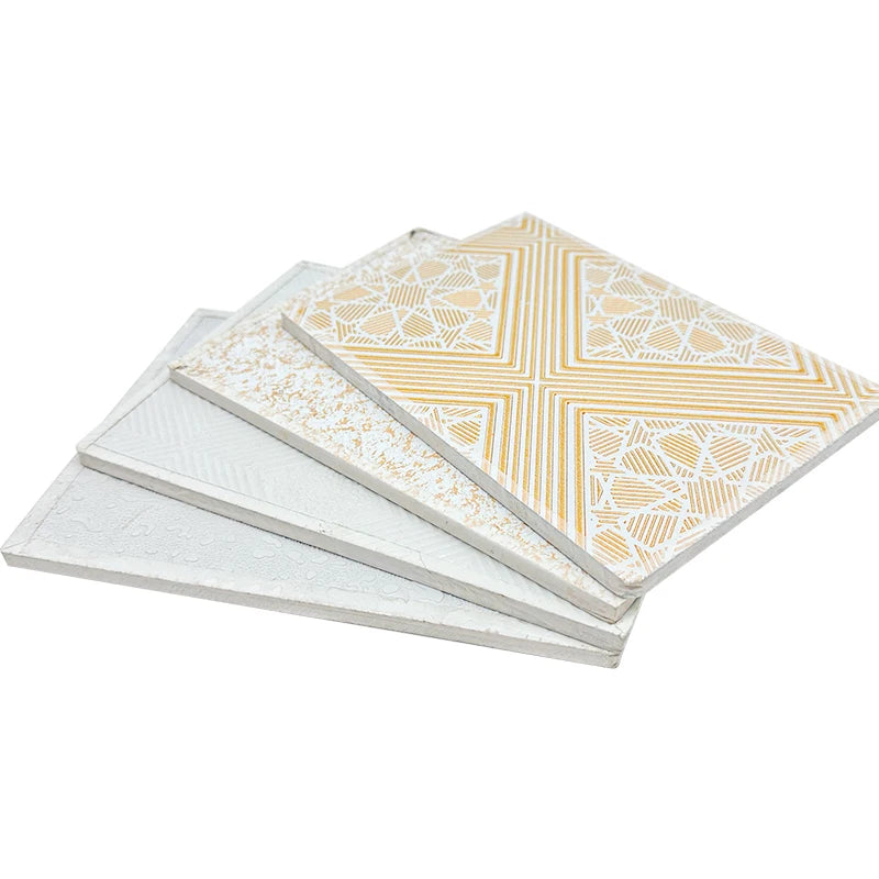 Gypsum Ceiling / PVC Plaster Ceiling Board / Vinyl Faced Gypsum Ceiling Tiles for False Ceiling with Ceiling t Grids