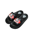 Stylish New Waterproof Rubber Slide Sandals Women Custom 3D Logo Printing Light Weight Cushioning Anti-Slip Winter Slippers