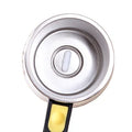 Multi-Purpose Stainless Steel Tumbler with Magnetized Lid Automatic Office Cup for Coffee Milk Water Anti-Scalding Feature