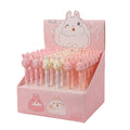 Cute Soft pink White Color Rabbit Gel Pen 36pcs Each Box