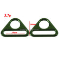 Metal Handbag Hardware Slider Buckle Triangle Rings Strap Buckles