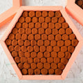Best Selling Wholesale Eco Friendly Pink Hexagon Pastry Box Luxury Clear Cake Donut Sushi Cookies Snack Bakery Paper Packing Box