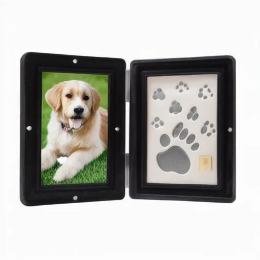 Personalized Dog Memorial Photo Frame Wood Material Modern Design 4x6 Size Custom Imprint Kit for Pet Loss Gift Black Low MOQ