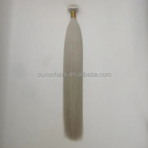 Injection Tape-In Invisible Extensions Full Cuticle Virgin Remy Chinese Hair Salon-Quality Bleached No Shedding Extensions
