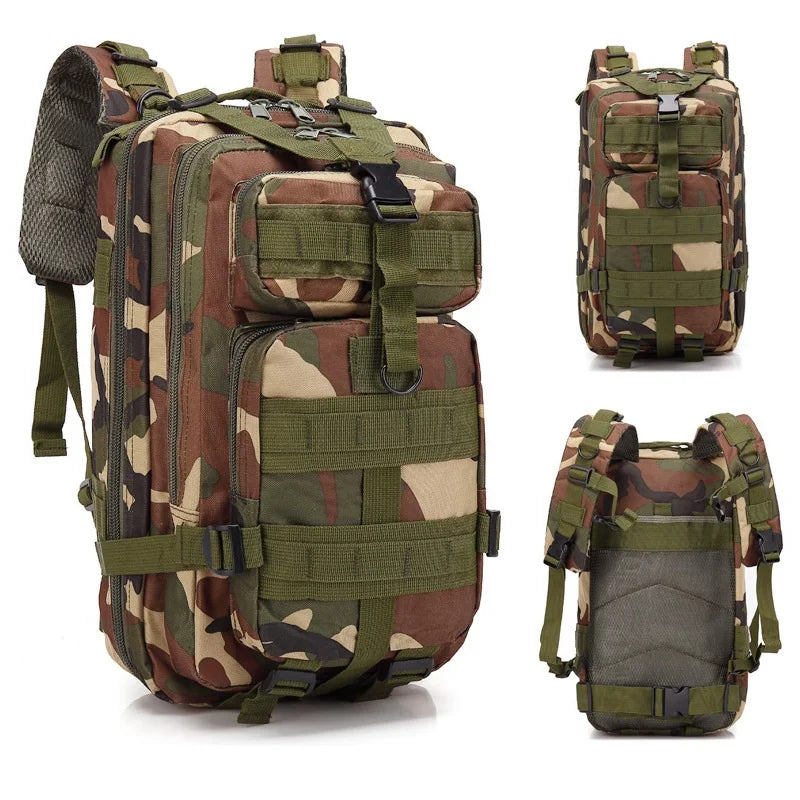 Unisex Trekking Hunting Backpack Assault Hiking Durable Oxford Anti-Theft Large Capacity Waterproof Internal Frame Tactical Bag