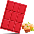 Mini Loaf Pan Silicone Baking Mold for Mini Loaf Cake Bread Meatloaf Cornbread Brownie Muffin Rectangle Soap Bar Silicone Molds