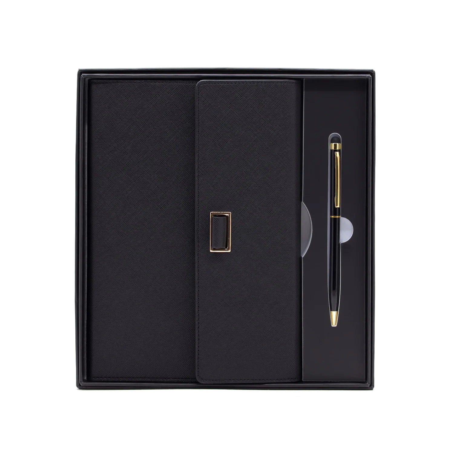 Promotion Multi-functional Exquisite Three-fold Notebook Agenda Journal Refillable Notebook