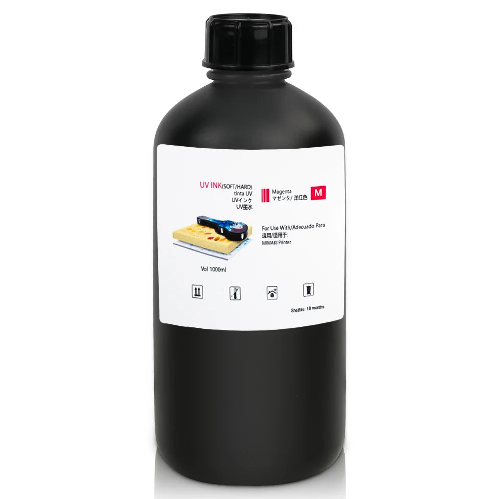 Xcellent Hot Sale 1000ml  UV Bottle Ink for Mimaki LUS 120 150 170 200 210 350 Series  UV Ink