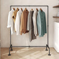 Home Use Metal Floor-to-Ceiling Clothes Rack Shop Display Stand with Balls for Wardrobe for Cloth Store Furniture
