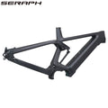 SERAPH E-bike 29er Suspension Mountains Frame MTB T800 Electric Frame Carbon Frame Bafang M510 Motor+Battery Bicycle E69