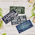 Putuo Decor Game Wooden Wall Sign Art Wooden Plaque Hanging Wall Sign Gaming Zone Decoration