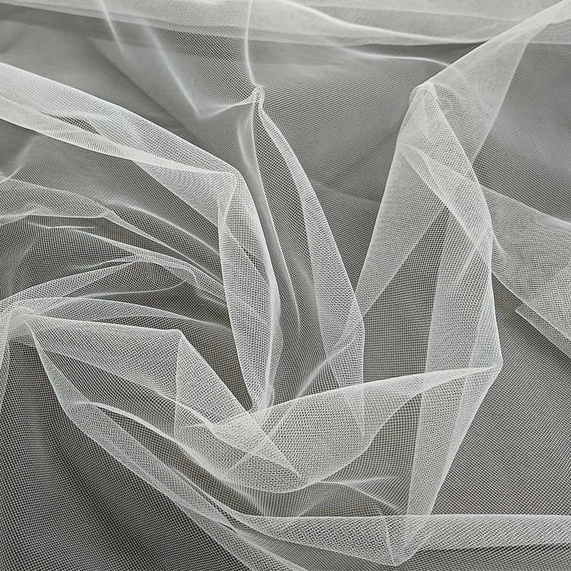 100% Nylon Tulle Fabric for Sports Garments Wedding Party Decorations Breathable Bags-for Boys and Girls for Curtains